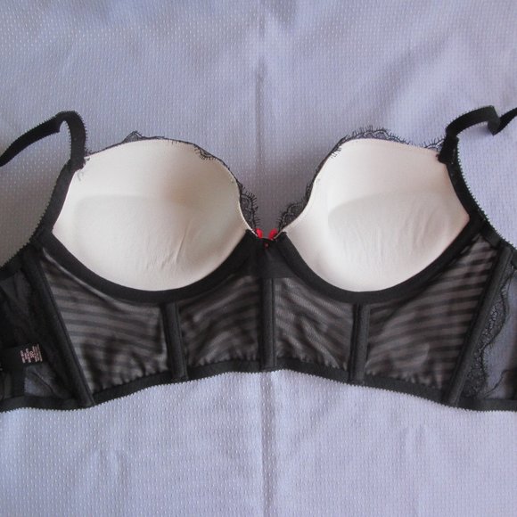ππ€ VS VERY SEXY DEMI BUSTE β 32D - AND 3 PANTIES INCLUDED - BUNDLE - NWOT - Picture 4 of 16